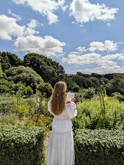 Sketching at Trevince Gardens - The Art of Noticing