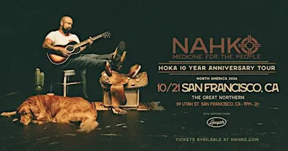 Nahko and Medicine for the People 'HOKA' 10th Anniversary Tour