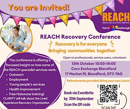 REACH conference - Bringing communities together - Recovery for everyone