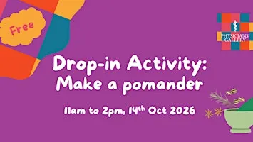 Drop-in Activity: Make a pomander