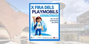 Feria de Playmobil en el Museo del Agua y el Tejido de Manresa (MAT)