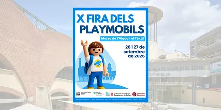 Feria de Playmobil en el Museo del Agua y el Tejido de Manresa (MAT)