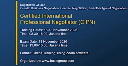 Certified International  Professional Negotiator (CIPN)