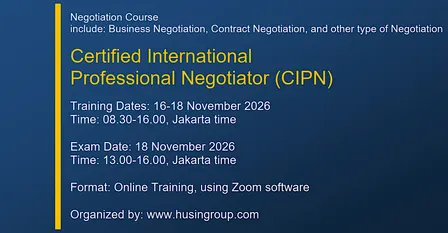 Certified International Professional Negotiator (CIPN)