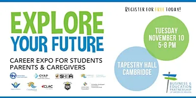 Explore Your Future Career Expo  - Cambridge 2026