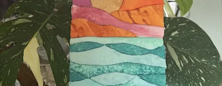 Kinusaiga Fabric Collage Workshop - Pumpkins & more designs too