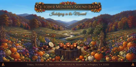 October Sound Bath: Indulging in the Moment