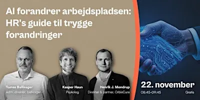 AI forandrer arbejdspladsen – HR's guide til trygge forandringer