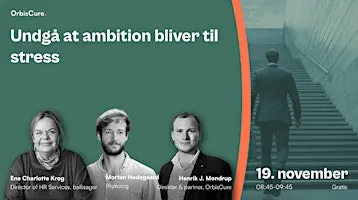 Undgå at ambition bliver til stress