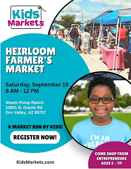 Kids Market at Heirloom Farmers Market