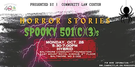Horror Stories: Spooky 501c3s and How NOT to Be One