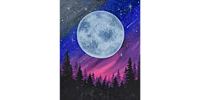 Lunar Radiance  - Paint and Sip in Cincinnati | Classpop!™