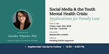 Social Media Use and the Youth Mental Health Crisis: Impacts on Family Law