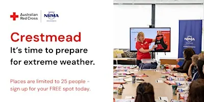 Crestmead Australian Red Cross EmergencyRedi™ Workshop