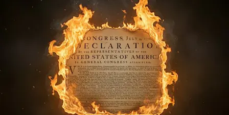 Declaration of American Independence in 1776