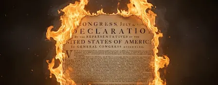 Declaration of American Independence in 1776