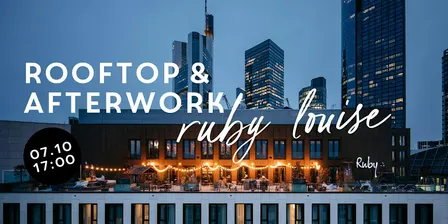 Rooftop & Afterwork at Ruby Louise