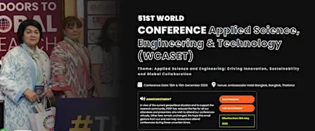 51st World Conference on Applied Science, Engineering & Technology(WCASET)