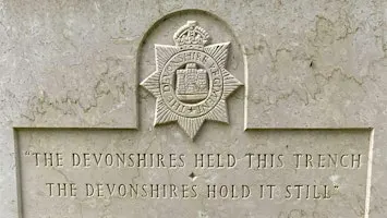 The Devonshire Regiment in the Great War