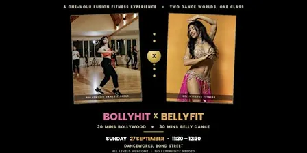 BellyFit X BollyHit: Belly Dance & Bollywood Dance Fitness Fusion Class