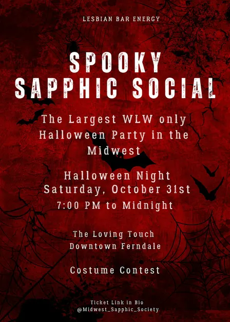 Spooky Sapphic Social