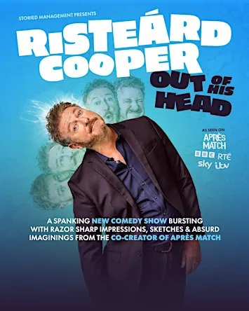 Risteard Cooper " Out Of His Head " A real not to be missed comedian !