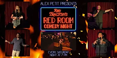 Red Room Comedy @ Red Tracton's STAND-UP COMEDY! Saturday, OCT 24th @ 7PM