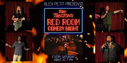 Red Room Comedy @ Red Tracton's STAND-UP COMEDY! Saturday, Sept 19th @ 7PM