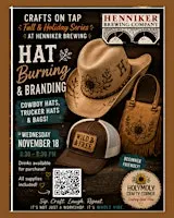 Hat & Bag Burning/ Branding Bar: Henniker