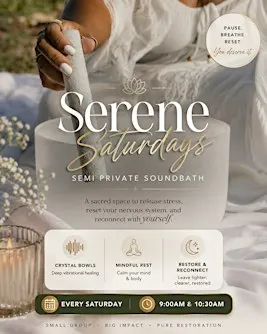 Serene Saturdays