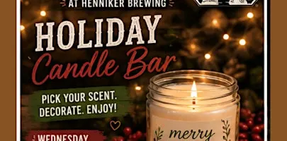 Holiday Candle Bar: Henniker