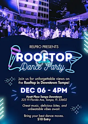 Rooftop Party in Downtown Tampa!