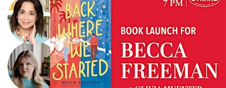 SOLD OUT - Becca Freeman + Olivia Muenter: Back Where We Started