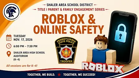 Roblox and Online Safety presented by the PA State Police