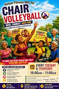" Sit & Spike" Volleyball