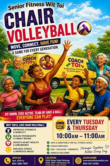 " Sit & Spike" Volleyball