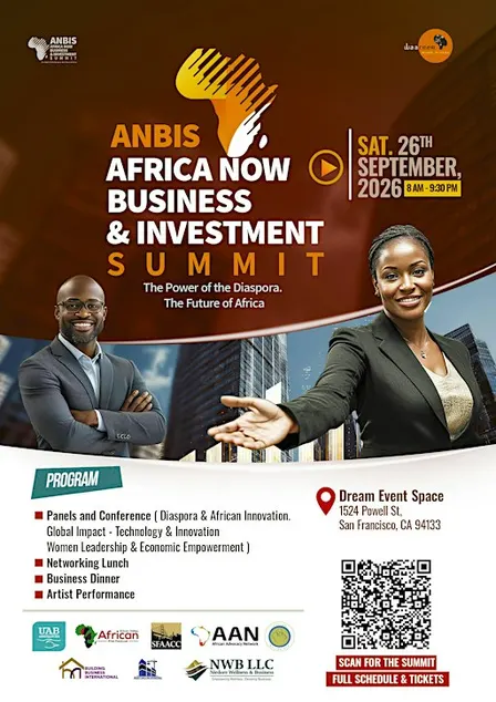 Africa Now Business & Investment Summit - ANBIS 2026