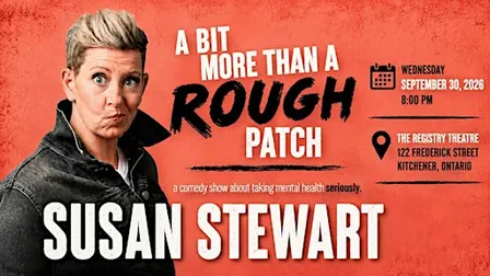 A Bit More Than A Rough Patch: Book Launch & Comedy Show