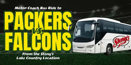 Steny's Lake Country | Motor Coach Bus to Packers vs Falcons