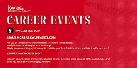 2026 KWLP Career Events - Glastonbury