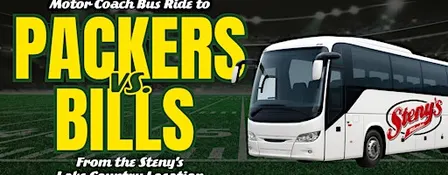 Steny's Lake Country | Motor Coach Bus to Packers vs Bills