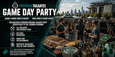 Premium Tailgate Party: Philadelphia Eagles vs. New York Giants