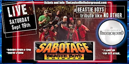 SABOTAGE! A Beastie Boys Tribute