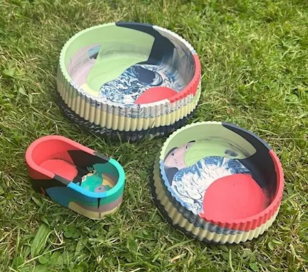 The  Jesmonite Matchy-Matchy Bowls Workshop in BARTON UPON HUMBER