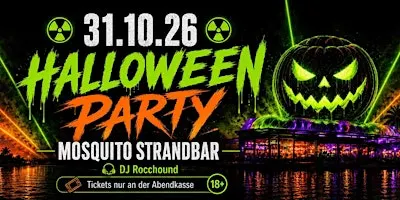 Halloween 2026 Mosquito Strandbar am Erländersee in Hügelsheim