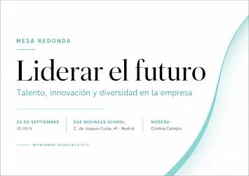 Leitmotiv: “El nuevo liderazgo empresarial”