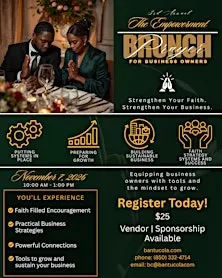 3rd Annual Empowerment Prayer Brunch for Business Owners