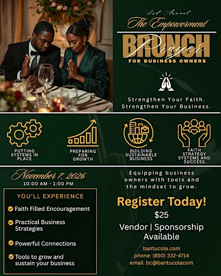 3rd Annual Empowerment Prayer Brunch for Business Owners