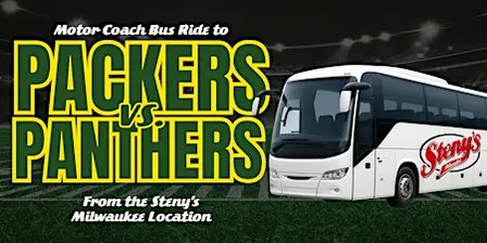 Steny's Milwaukee | Motor Coach Bus to Packers vs Panthers