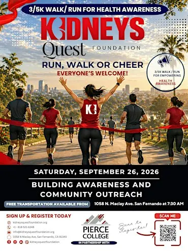 Kidneys Quest Foundation Walk/Run for Health Awareness